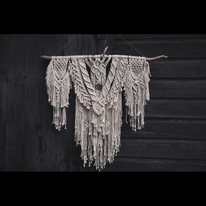 (SOLD) Handmade Macrame Wall Hanging